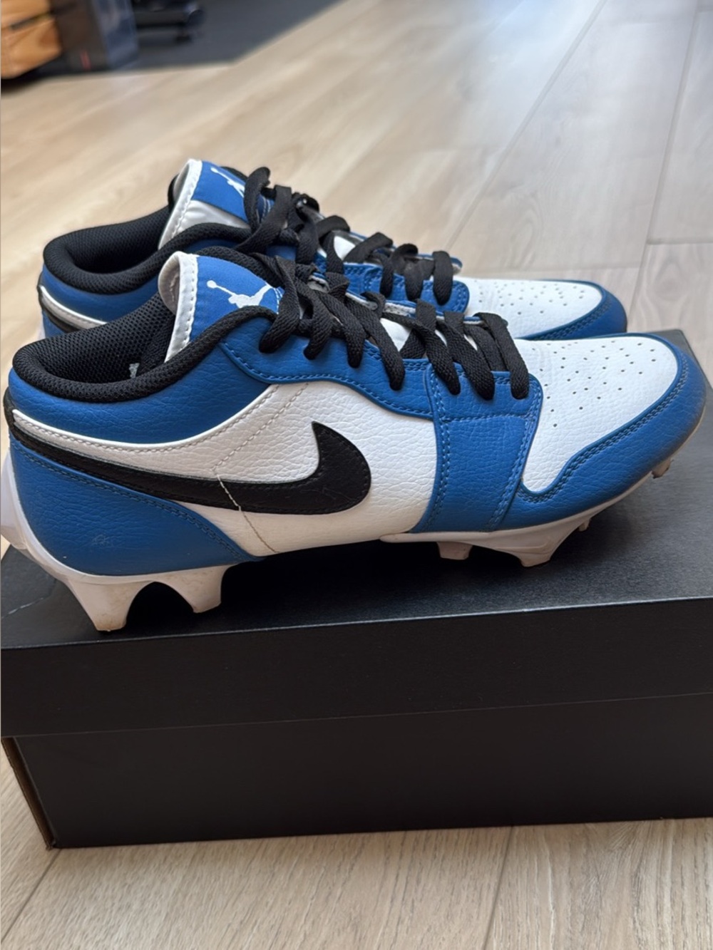 Nike Jordan 1 low TD cleats size 8